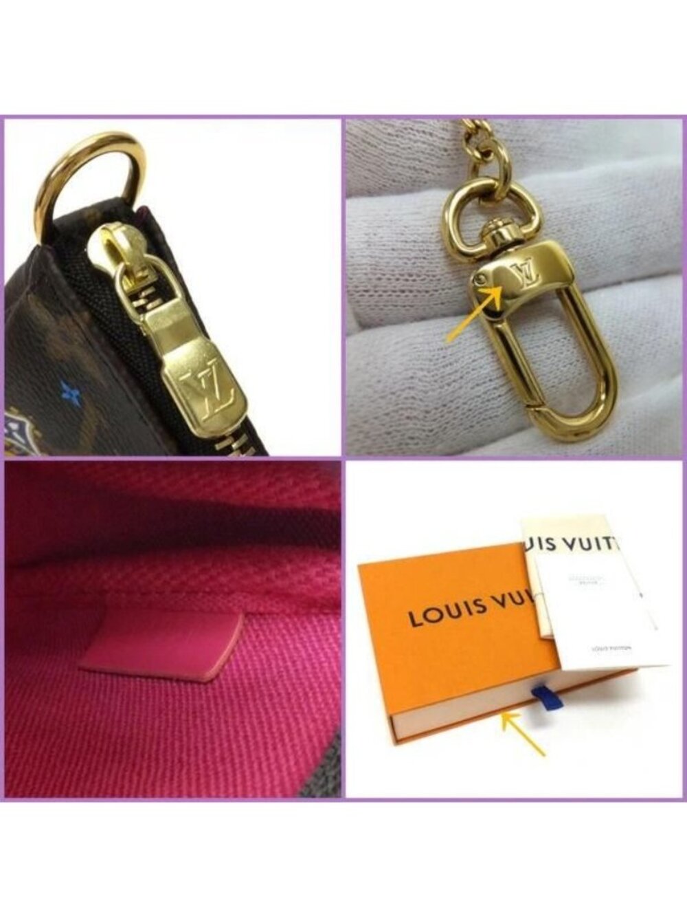 Louis Vuitton Mini Pouch Monogram Canvas - Picture 8 of 8